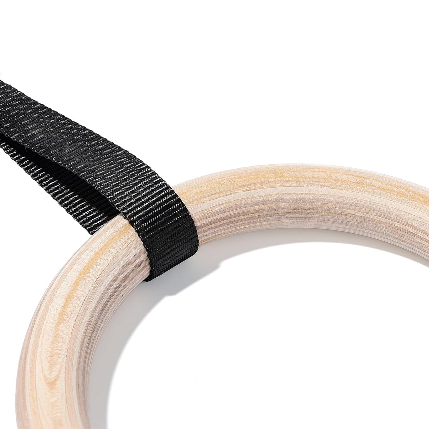 Prival Wooden Gymnastic Rings – Premium Wood Rings with Straps for Calisthenics, CrossFit & Strength Training