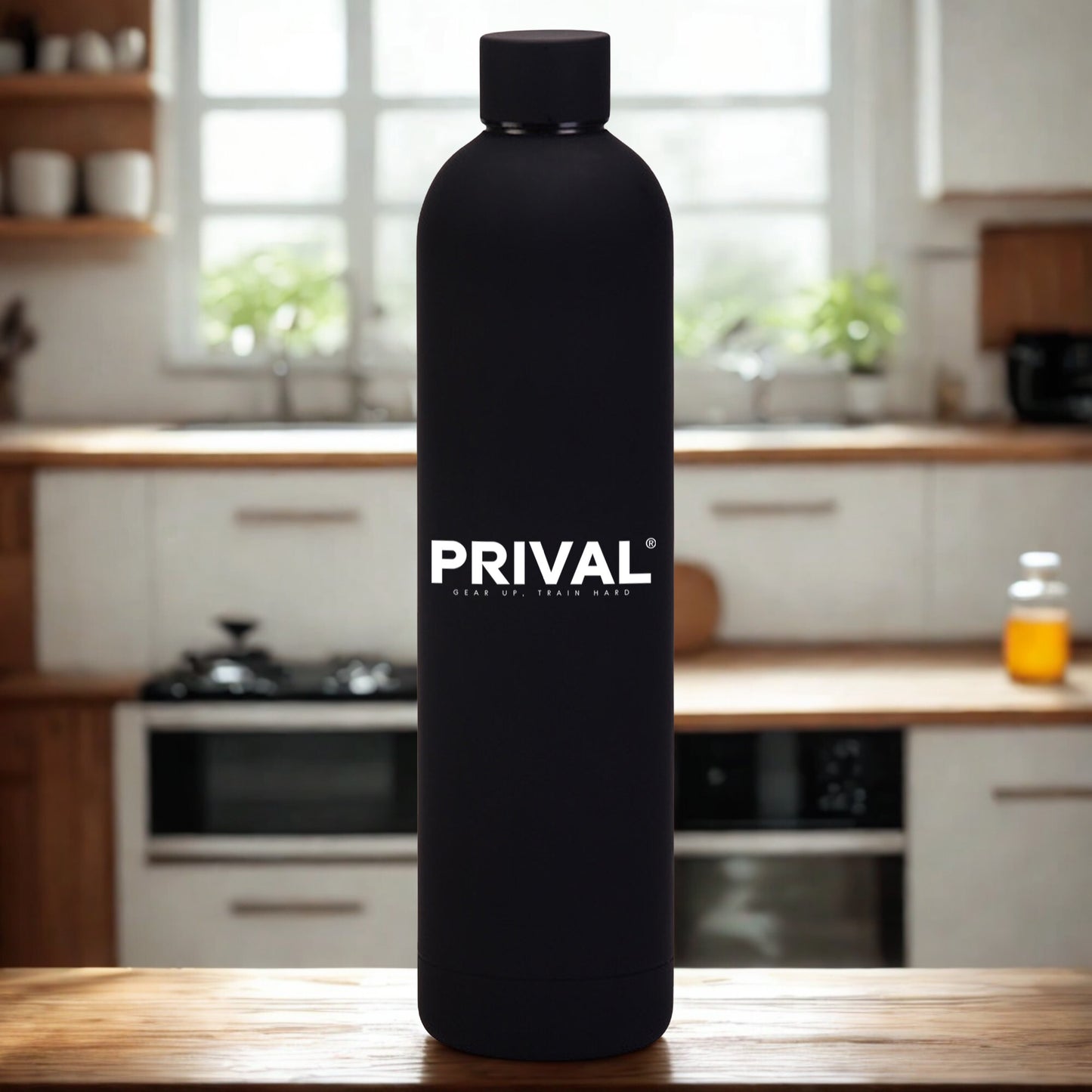 Prival Stainless Steel Drinking Bottle – Leakproof Insulated Hydration for Athletes
