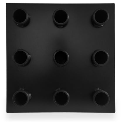 Prival 9-Bar Vertical Barbell Holder – Space-Saving Storage Rack for Organized Home & Commercial Gyms