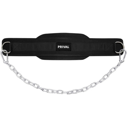 Prival Dipping Belt – Heavy-Duty Weighted Belt for Dips, Pull-Ups & Strength Training