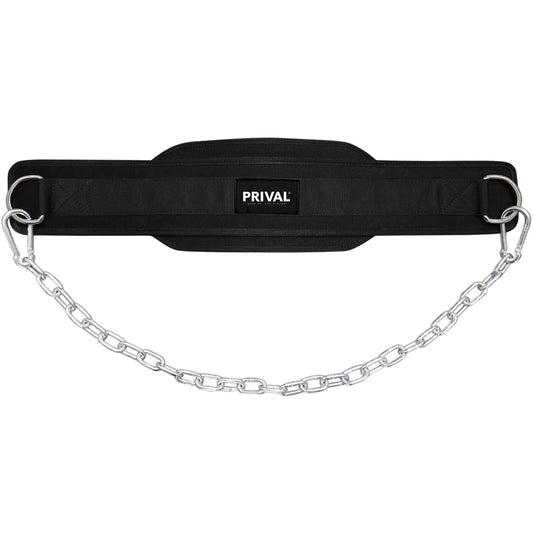 Prival Dipping Belt – Heavy-Duty Weighted Belt for Dips, Pull-Ups & Strength Training