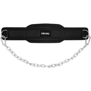 Prival Dipping Belt – Heavy-Duty Weighted Belt for Dips, Pull-Ups & Strength Training