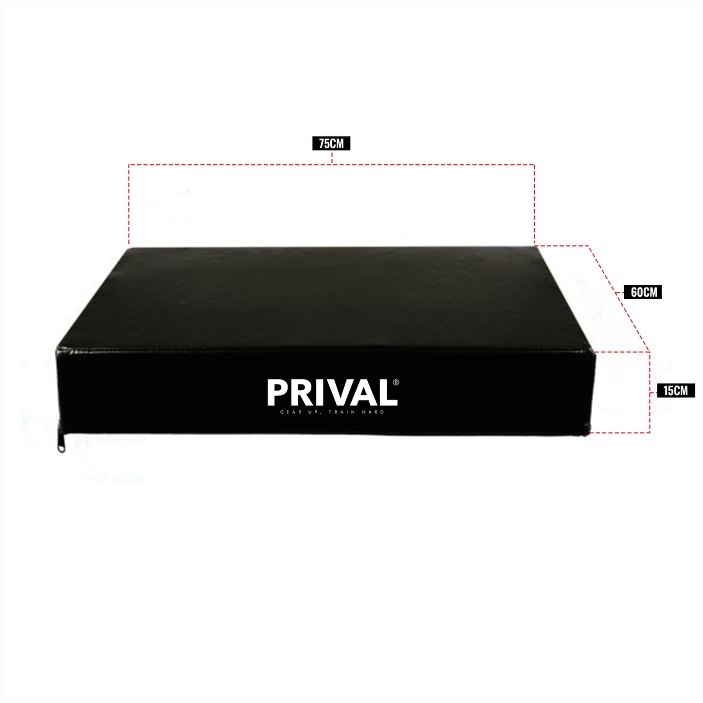 Prival Barbell Drop Pads – Noise-Reducing Weightlifting Cushions for Safe & Quiet Training – 1 Piece