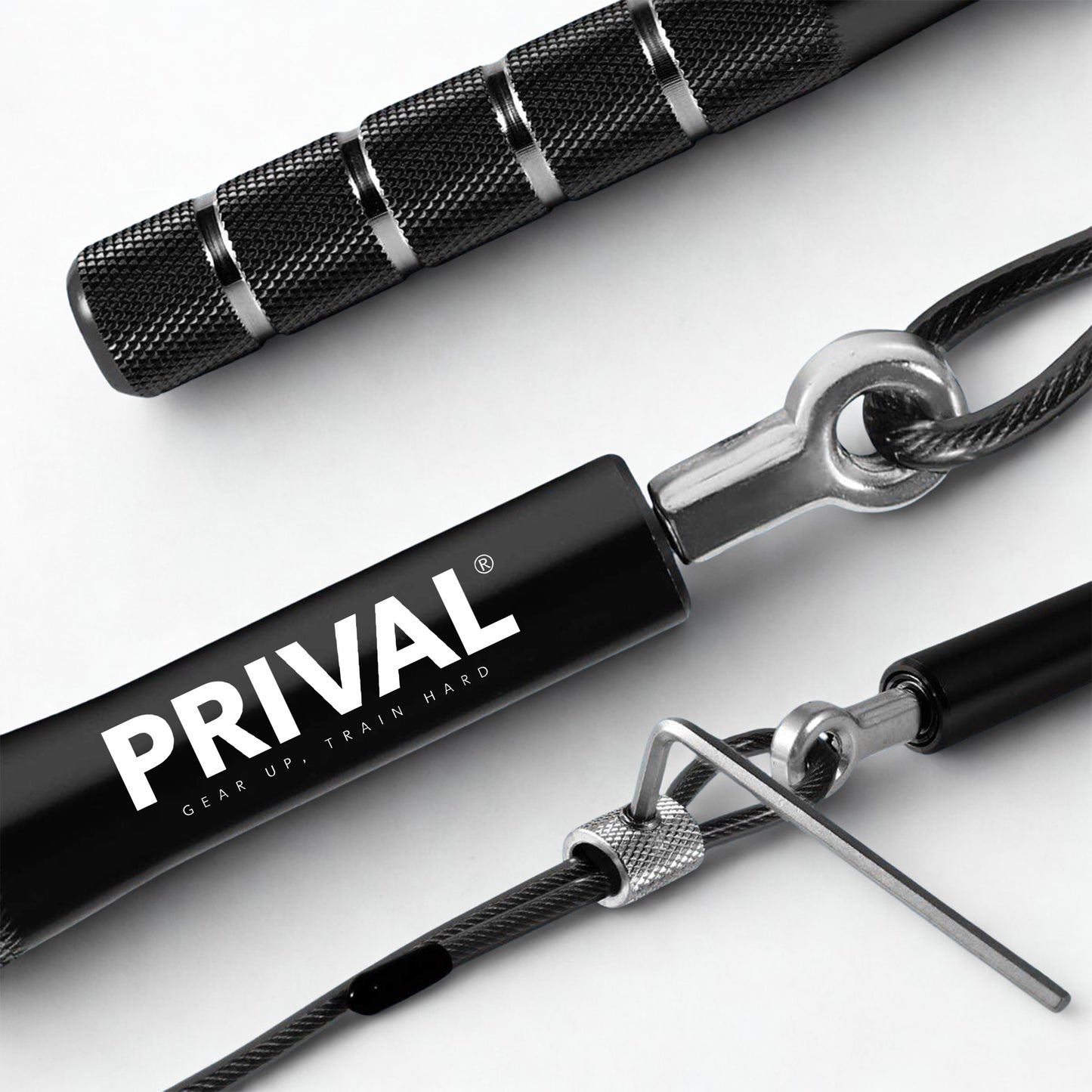 Prival Speed Skipping Rope – Elite Jump Rope for CrossFit, HIIT & Cardio Mastery
