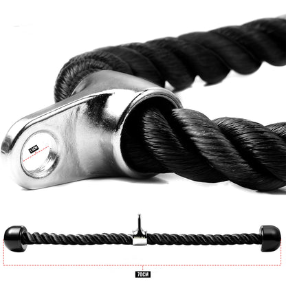 Prival Tricep Rope – Heavy-Duty Cable Attachment for Arms, Core & Pulley Workouts