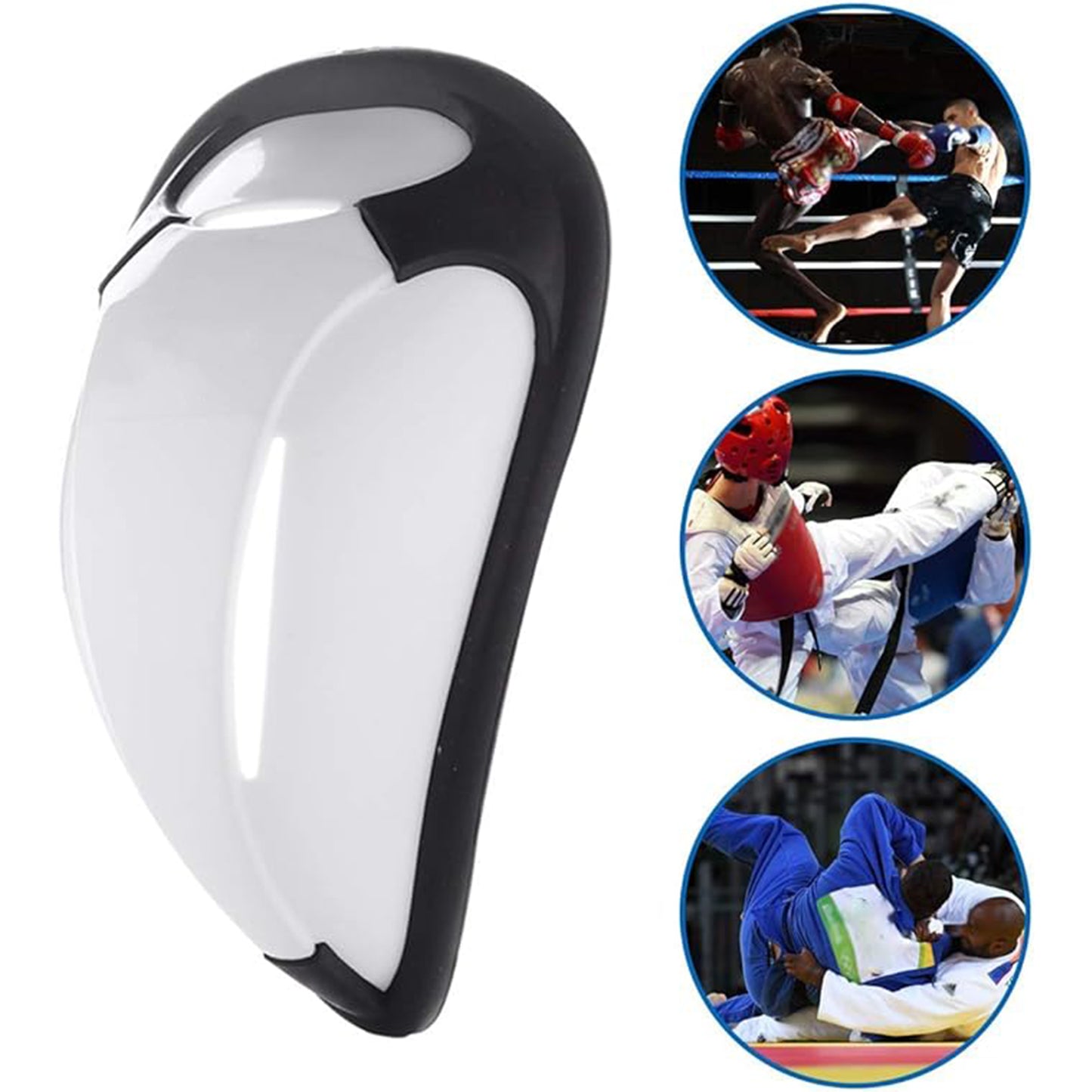 Prival Compressie Shorts met Bio-Flex Cup – Beschermende sportshorts voor MMA en contactsporten