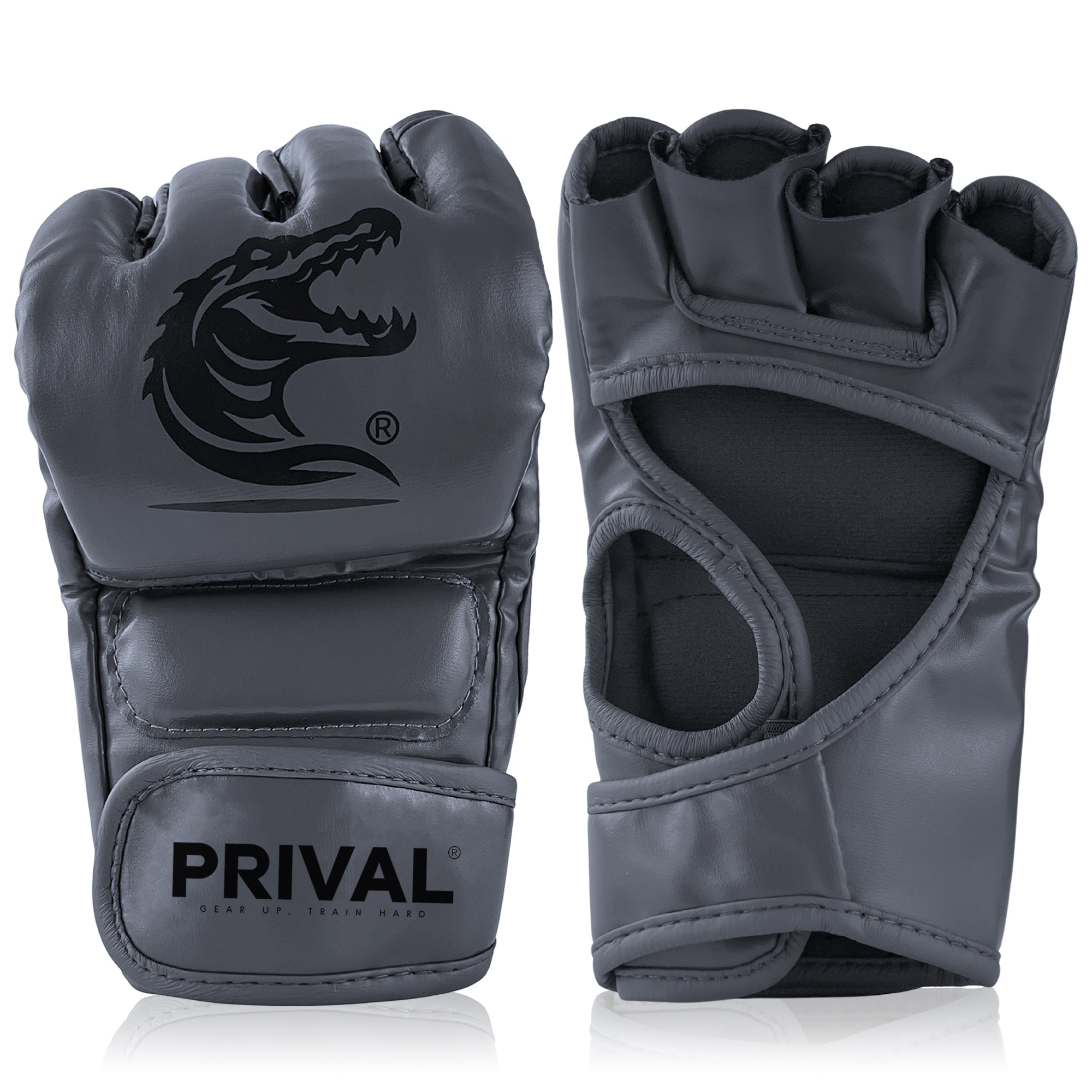 Prival MMA Gloves – Durable Open-Palm Gloves for Striking, Grappling & Full-Contact Training