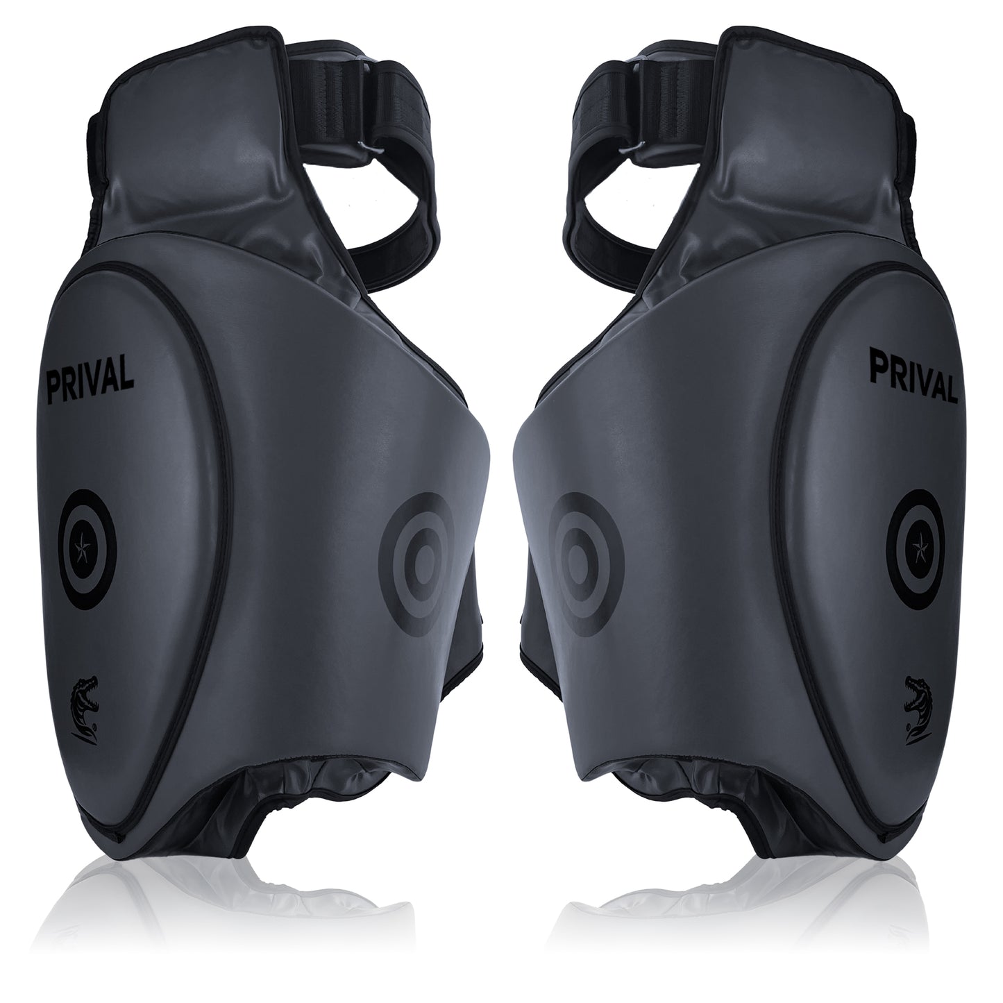 Prival Thigh Pads – Full-Impact Leg Protection for Muay Thai, MMA & Kickboxing Coaches